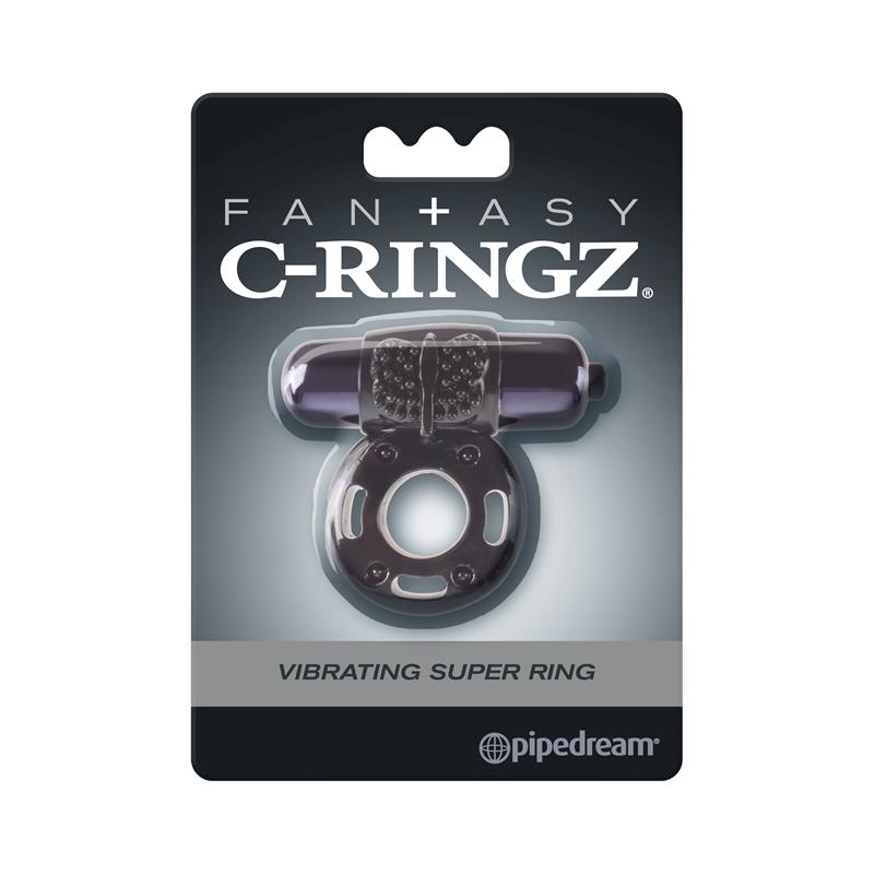 Fantasy C-Ringz Anillo Vibrador en Negro - Imagen 3
