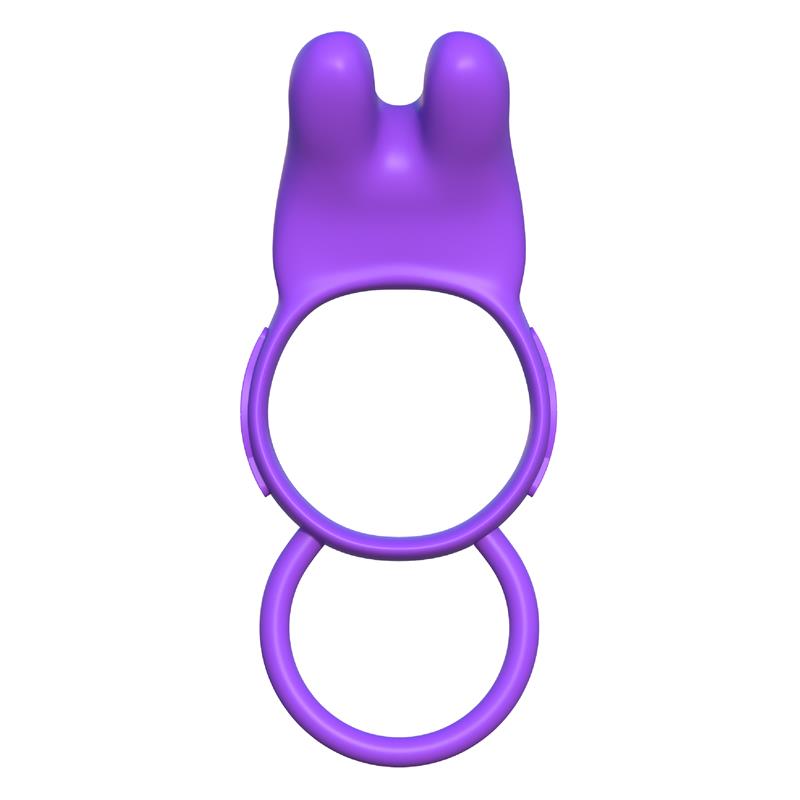 Fantasy C-Ringz Anillo Vibrador Rabbit Doble Púrpura - Imagen 3