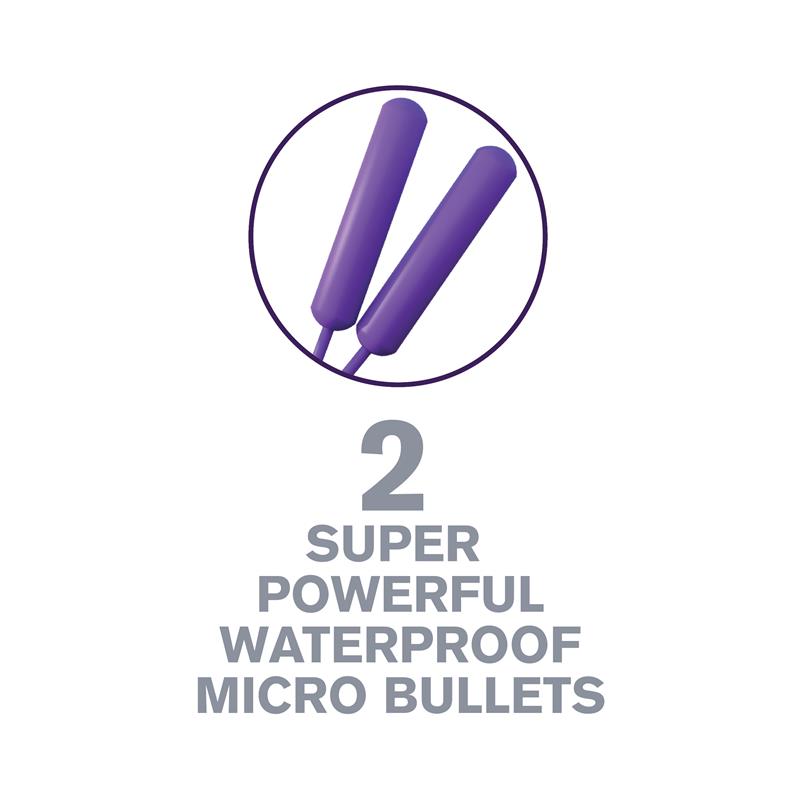 Fantasy C-Ringz Anillo Vibrador Rabbit Doble Púrpura - Imagen 5