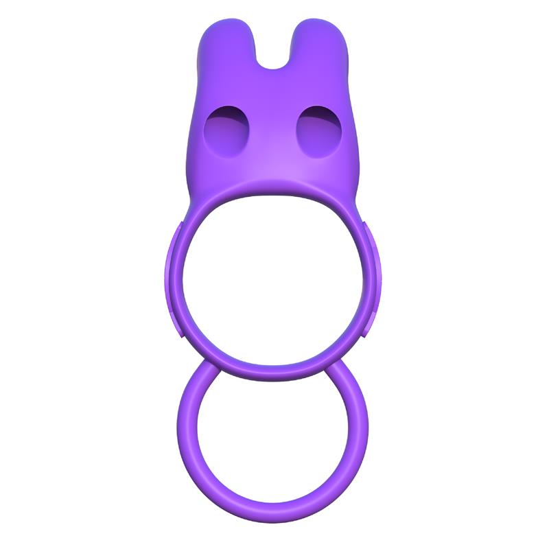 Fantasy C-Ringz Anillo Vibrador Rabbit Doble Púrpura - Imagen 7
