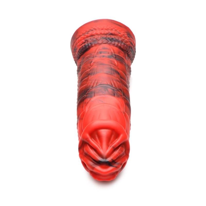 Fire Dragon Red Scaly Dildo Dragón - Imagen 5