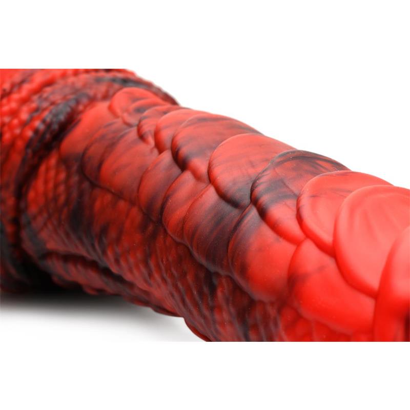 Fire Dragon Red Scaly Dildo Dragón - Imagen 8