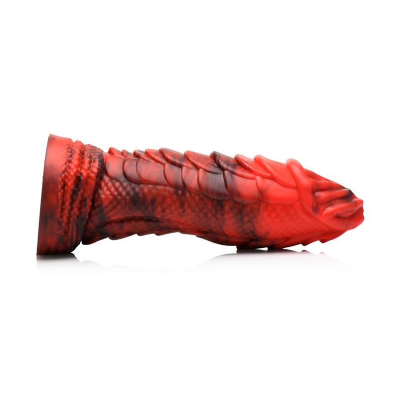 Fire Dragon Red Scaly Dildo Dragón - Imagen 9