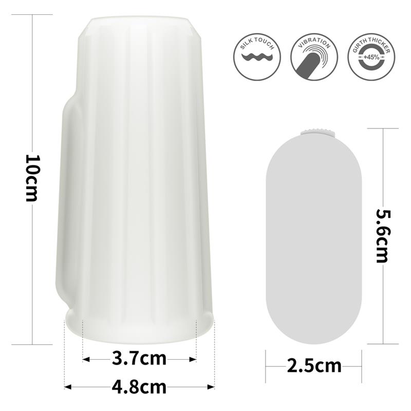 Funda para el Pene con Vibración Ridge Knights - Imagen 10