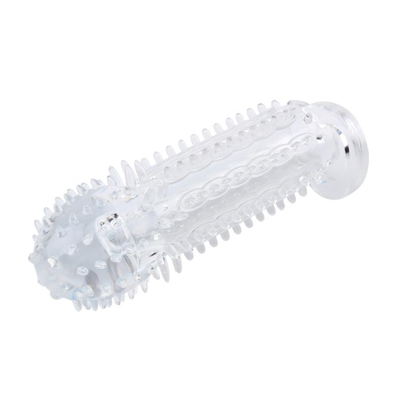 Funda para el Pene Nubby Transparente - Imagen 6