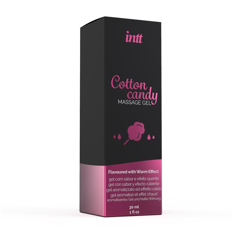 Gel de Masage Efecto Calor Algodón de Azucar 30 ml - Imagen 4