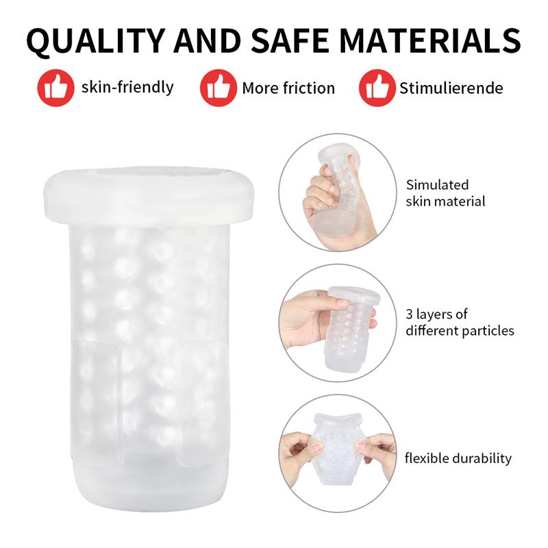 Gia Cup Masturbador con Thrusting y Rotación - Imagen 9