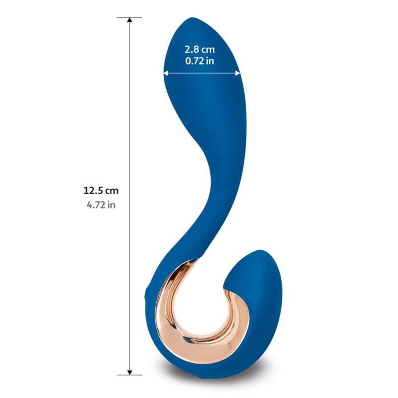 Gpop2 Vibrador Punto G y P Azul Indigo - Imagen 3