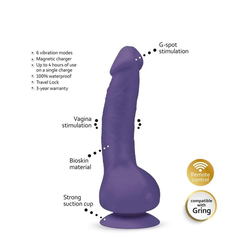 Greal Vibrador Violet - Imagen 3