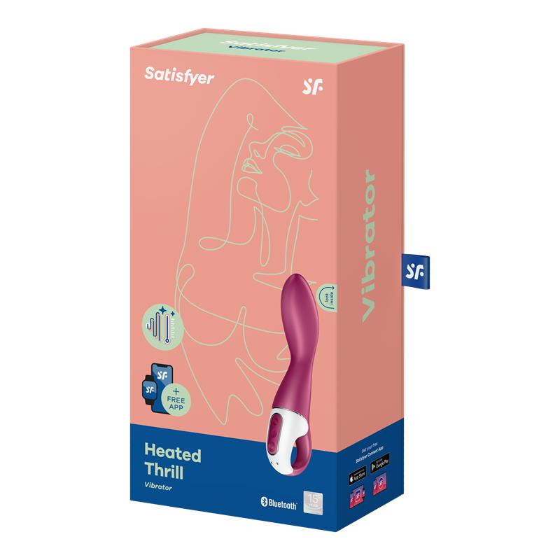 Heated Thrill Vibrador Efecto Calor APP Satisfyer Connect - Imagen 3