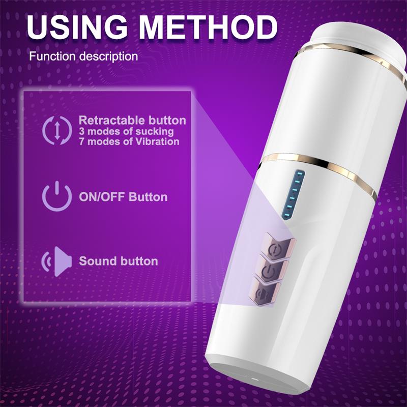 Kimi Masturbador con movimiento Telescópico y Rotación - Imagen 8