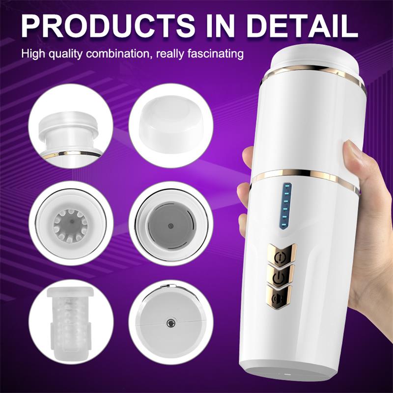 Kimi Masturbador con movimiento Telescópico y Rotación - Imagen 10