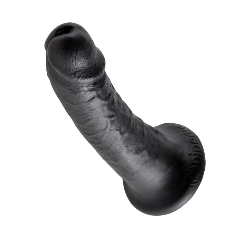 King Cock Pene de 6 - Color Negro - Imagen 6