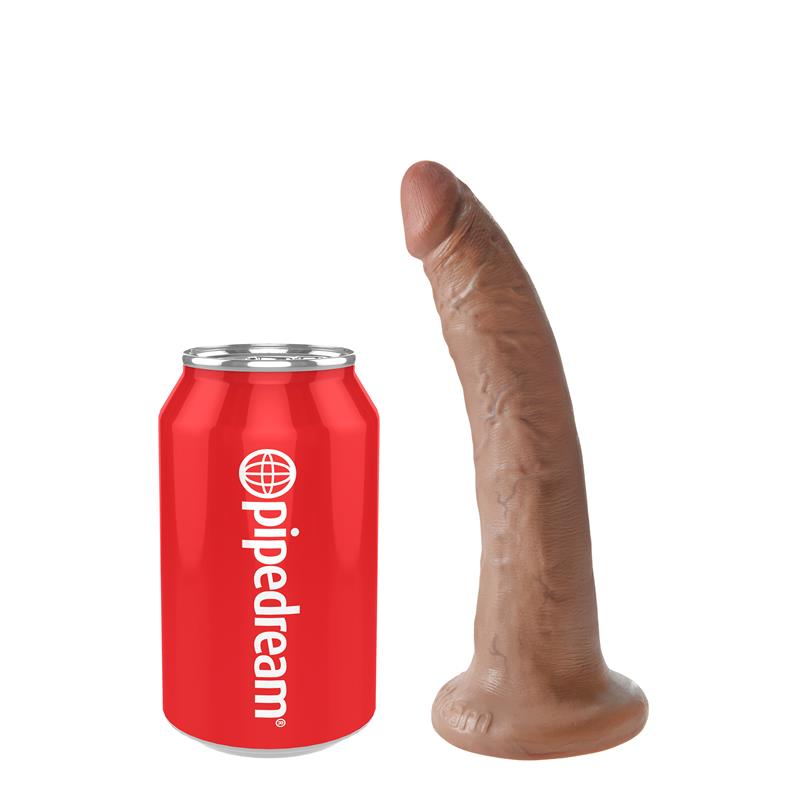 King Cock Pene de 7 - Bronceado - Imagen 5