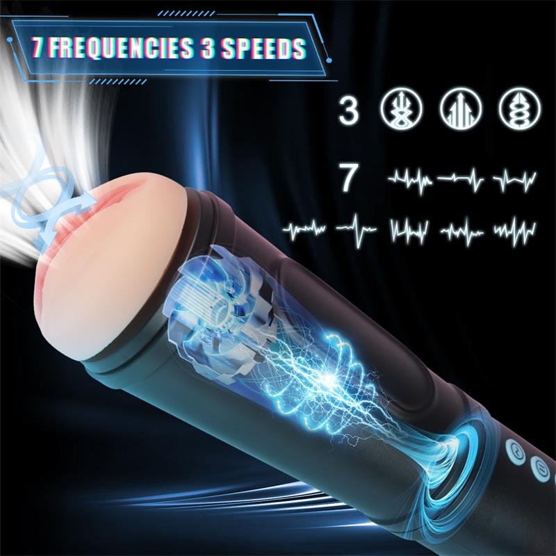 Locker Masturbador con Vibración y Efecto Succión Vagina - Imagen 12