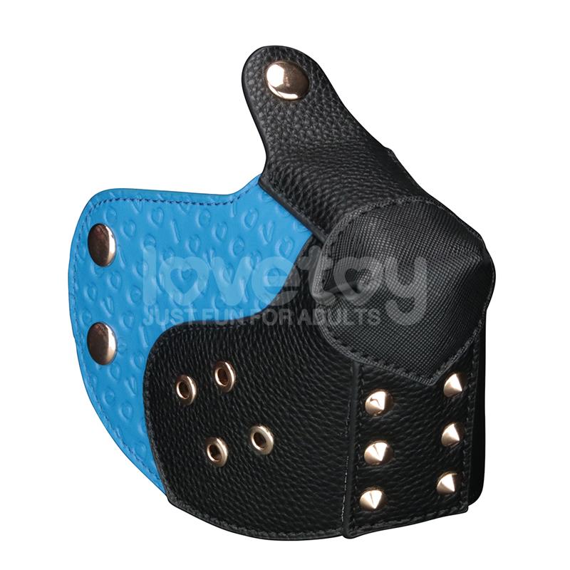 Máscara Cachorro Rebellion Reign Scarred Alpha Pup Azul - Imagen 5