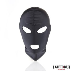Máscara con Apertura Ojos y Boca Negra