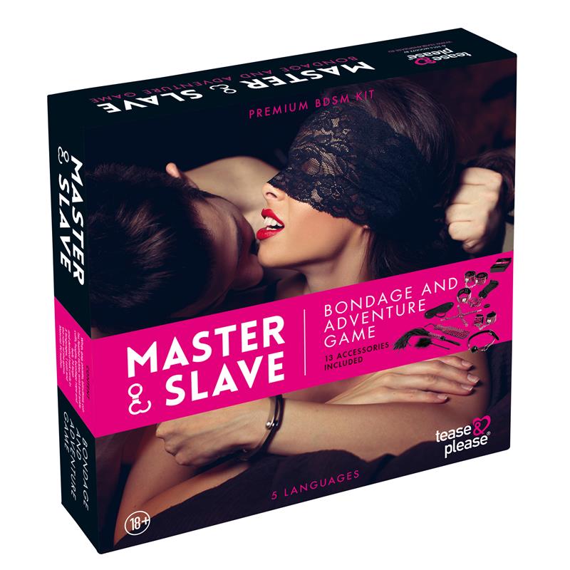 Master & Slave Juego Bondage Magenta - Imagen 3