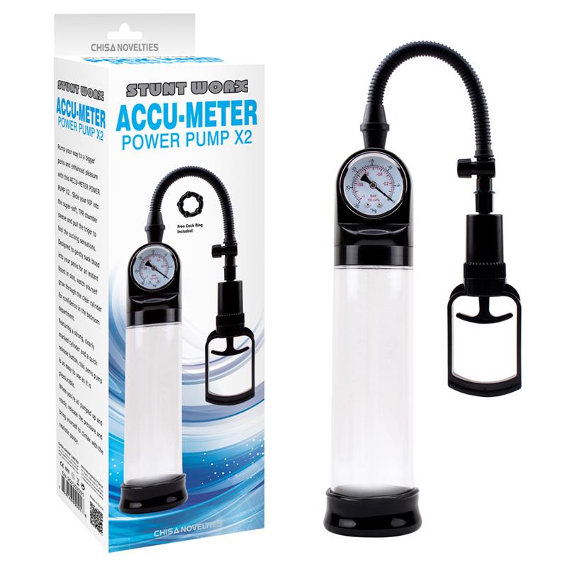 Masturbador Accu-Meter Power Pump x2 - Imagen 3