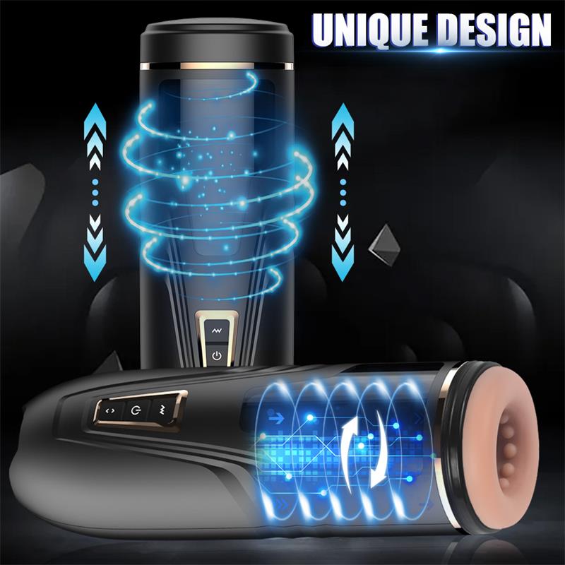 Masturbador Función Telescópica y Rotación Rita - Imagen 4