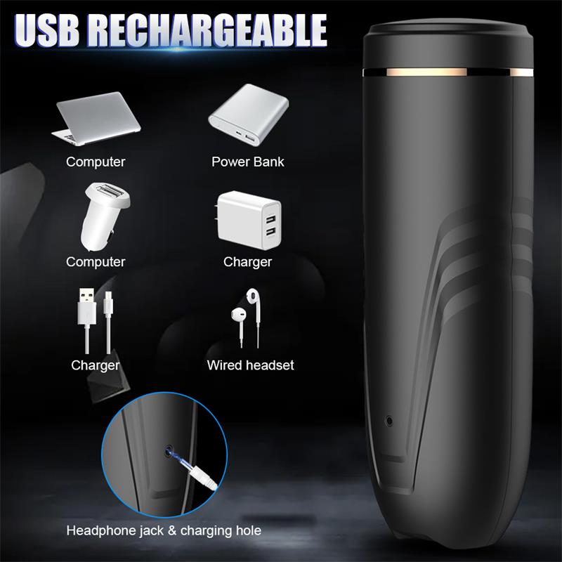 Masturbador Función Telescópica y Rotación Rita - Imagen 10