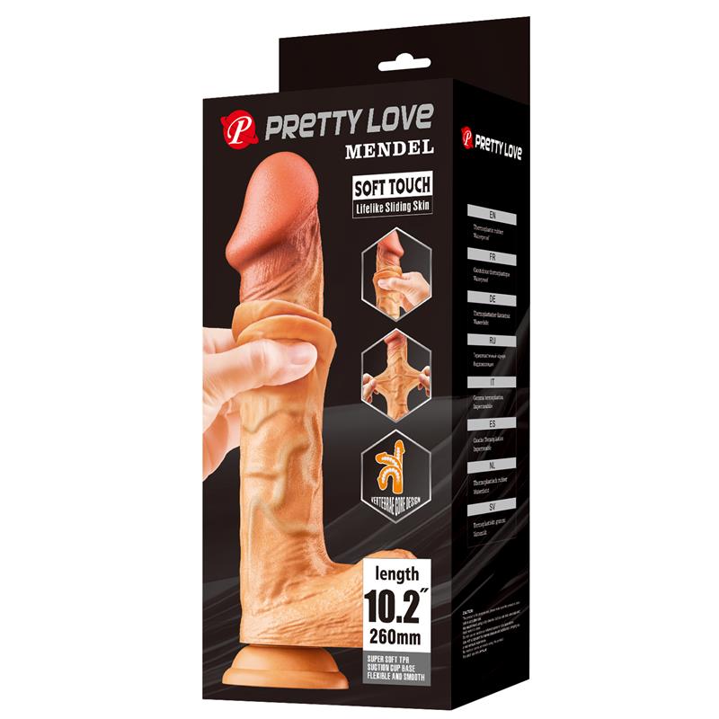 Dildo Realista Piel Deslizante Retractil 26 cm - Imagen 15