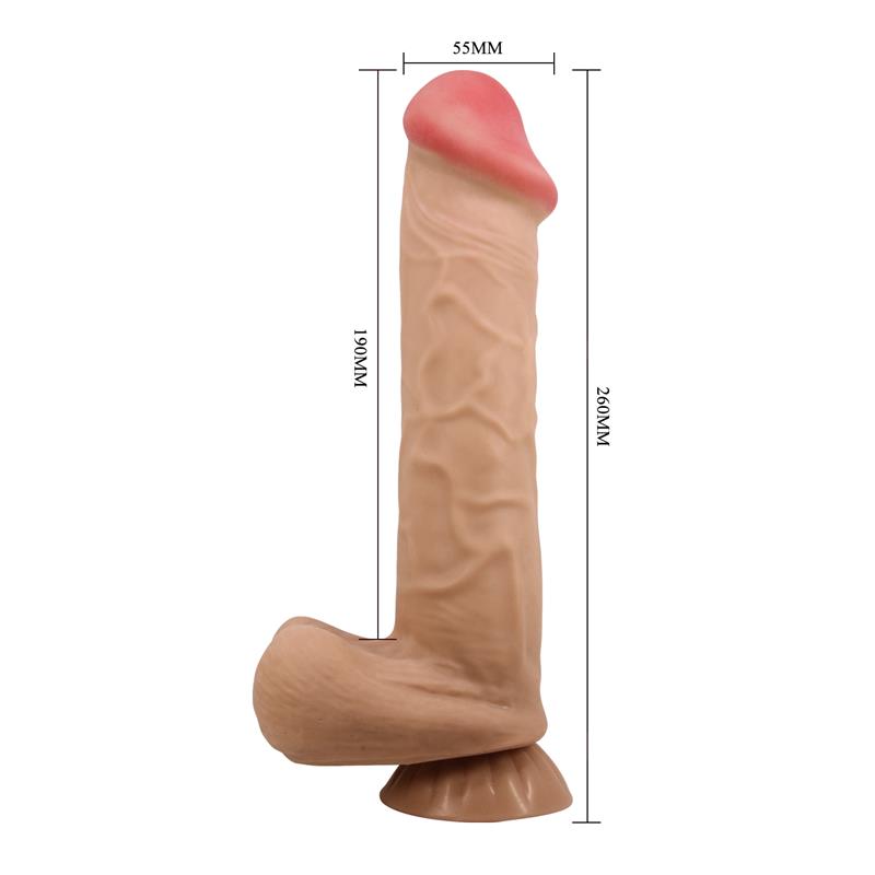 Dildo Realista Piel Deslizante Retractil 26 cm - Imagen 16