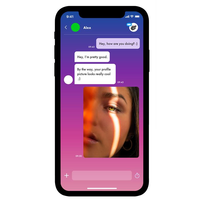 Mighty One Anillo Vibrador con APP Azul - Imagen 9