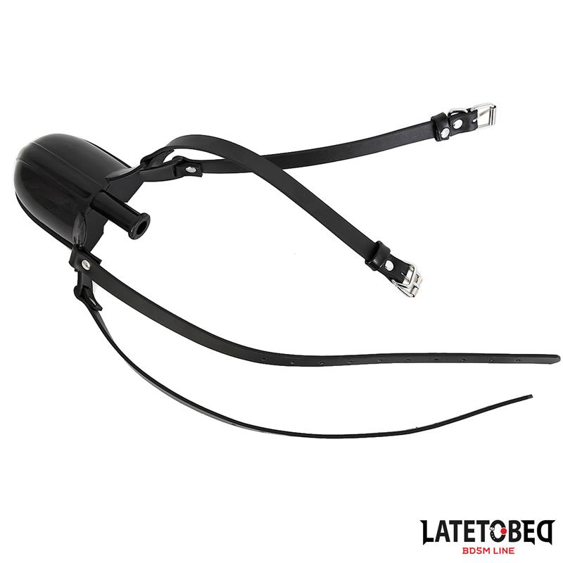 Mordaza con Bebedero Negro - Imagen 3