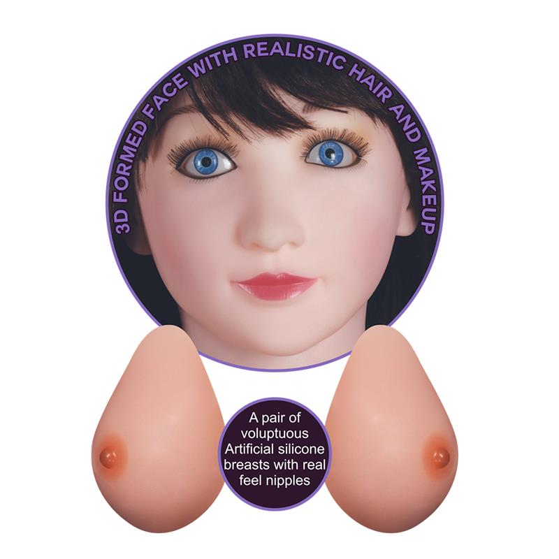 Muñeca Inflable Boobie Super Love Doll - Imagen 3
