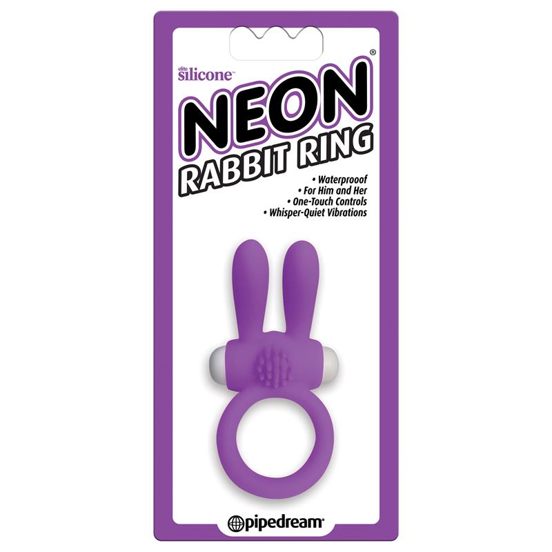 Neon Anillo Rabbit Color Púrpura - Imagen 3