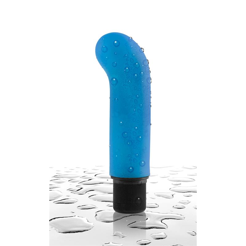 Neon Vibrador Jr. G-Spot Softees Azul - Imagen 3