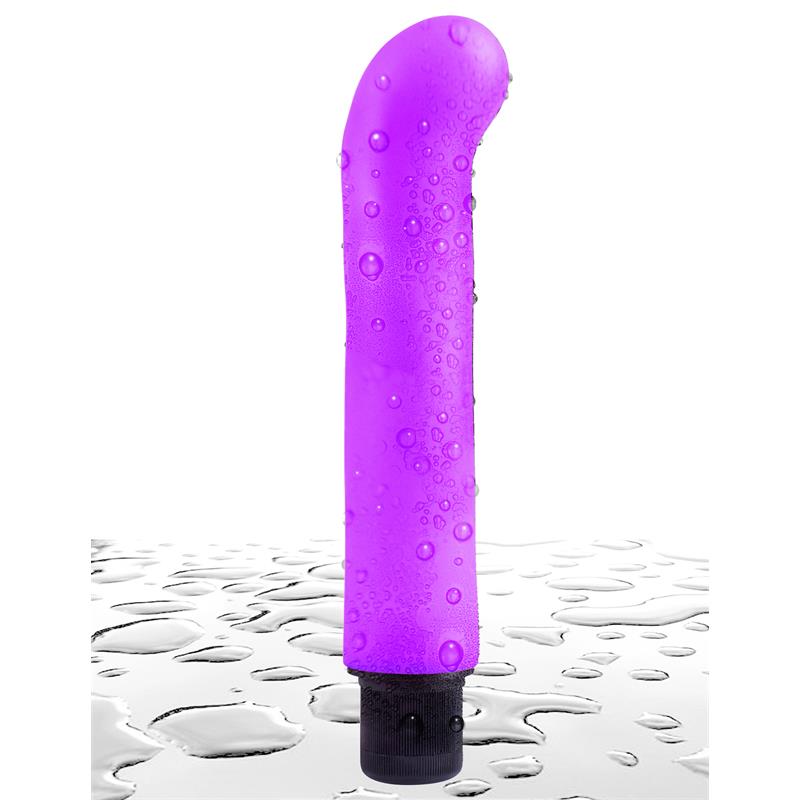 Neon Vibrador XL Luv Touch G-Spot Softees Púrpura - Imagen 3