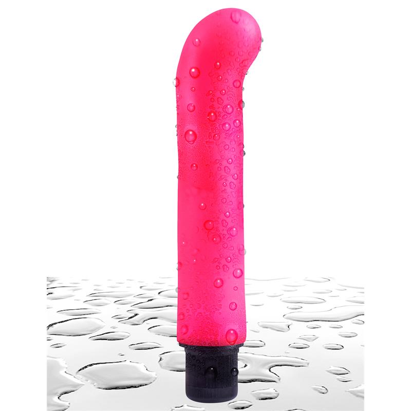 Neon Vibrador XL Luv Touch G-Spot Softees Rosa - Imagen 6