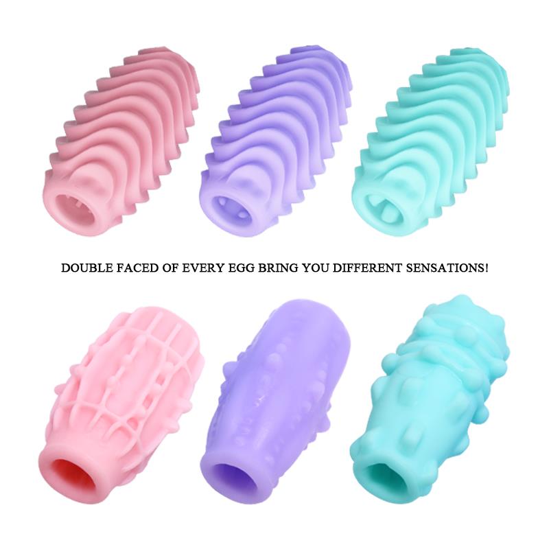 Pack 15 Huevos Masturbadores Doble Texturizado - Imagen 7