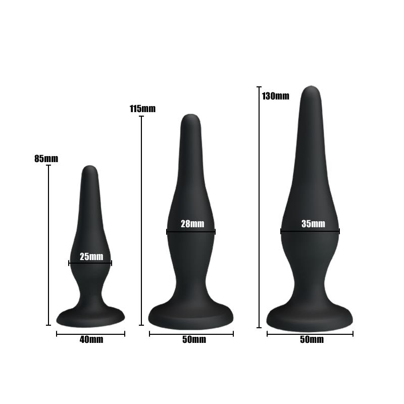 Butt Plug Set of 3 Clave 35 - Imagen 3