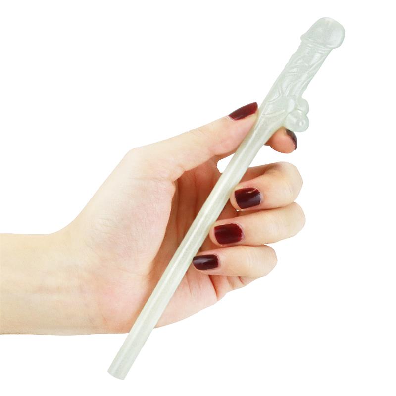 Pajitas de Pene Brillan en la Oscuridad Pack de 9 - Imagen 6