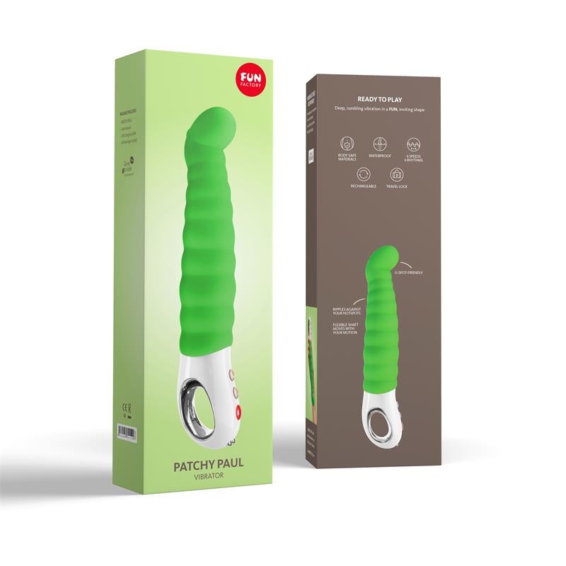 Patchy Paul Vibrador del Punto G Fresh Green - Imagen 6
