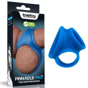 Pinnacle Pro Trio Grip Enhancer Anillo para el Pene