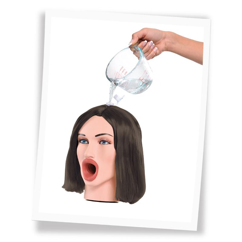 Pipedream Extreme Toyz MAsturbador de Agua Caliente Hot Water Face Fucker! Morena - Imagen 4