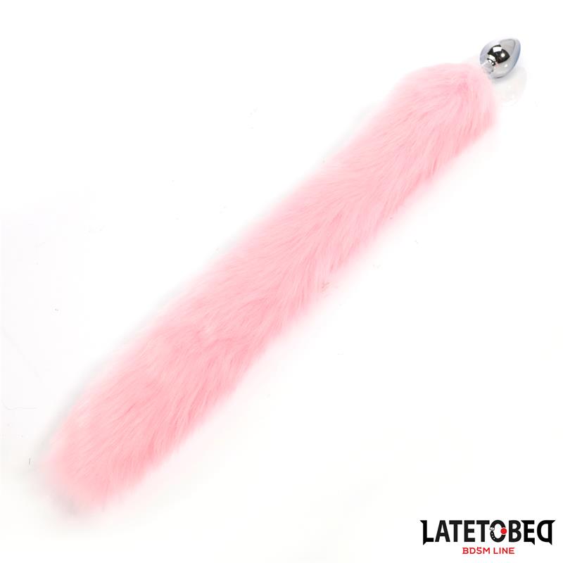 Plug Anal con Cola Rosa 40 cm - Imagen 7