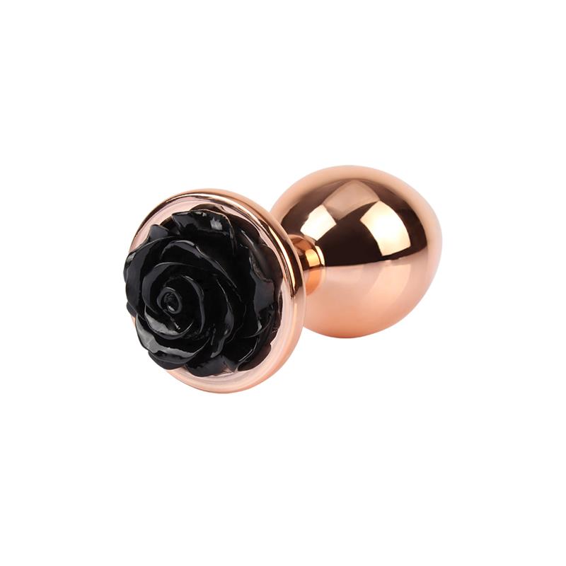 Plug Anal con Joya Evil Rose Talla M - Imagen 5
