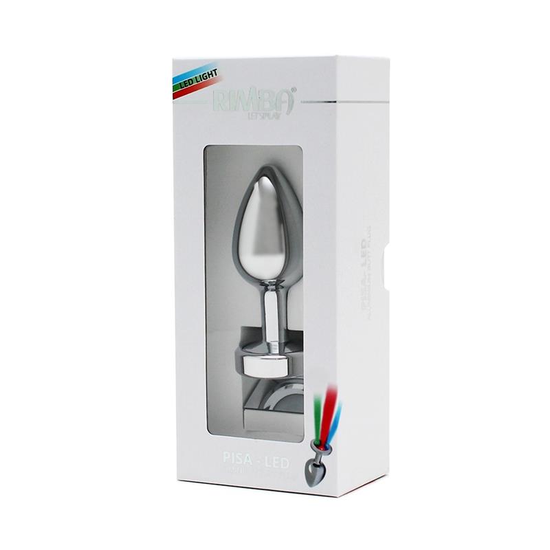 Plug anal con Luces Led Pisa - Imagen 3