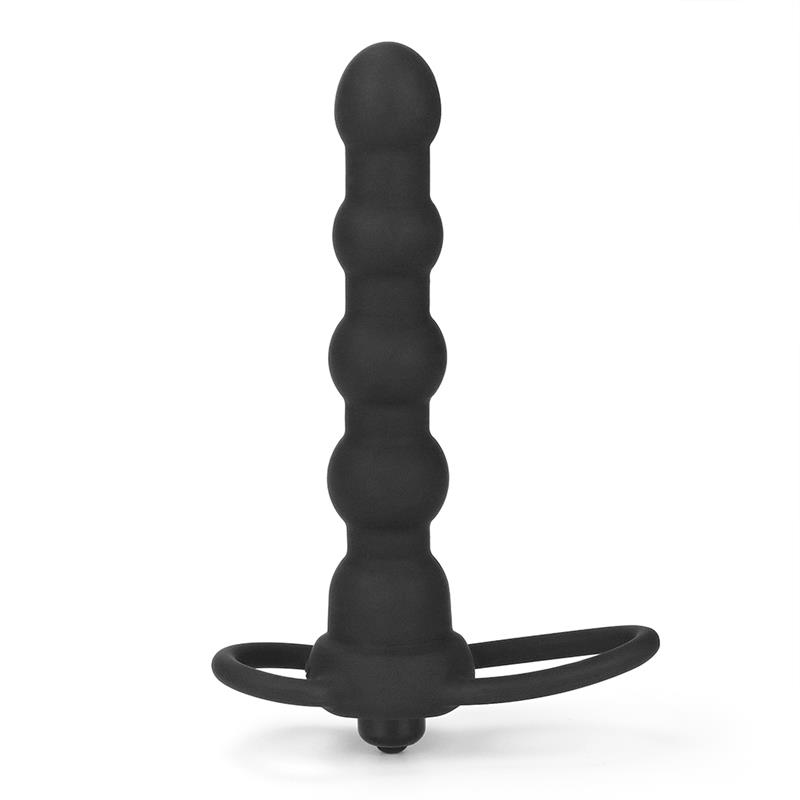Plug Anal Double Prober con Vibración Negro - Imagen 6