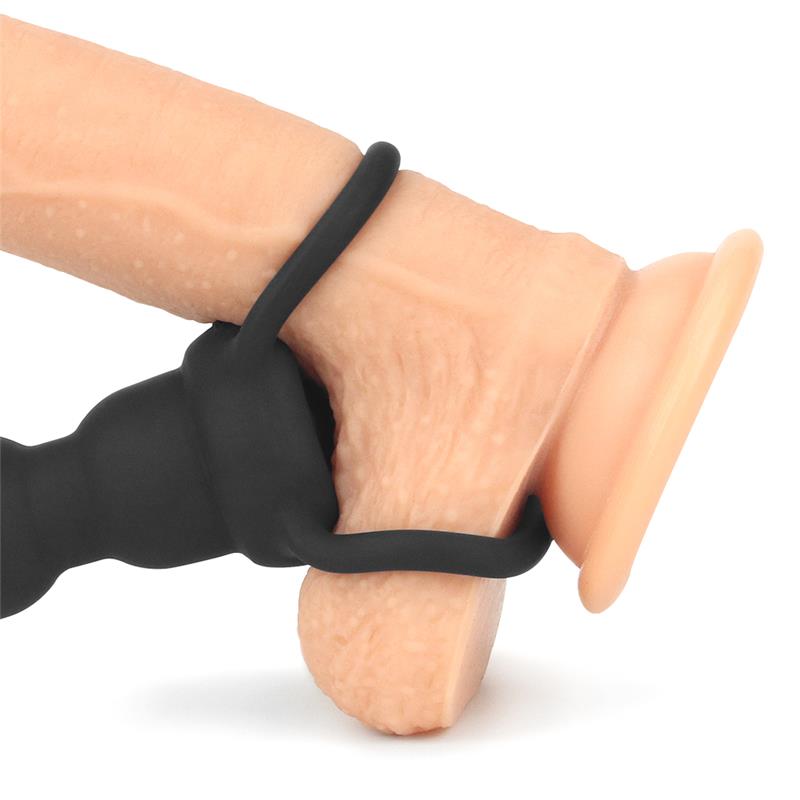 Plug Anal Double Prober con Vibración Negro - Imagen 7