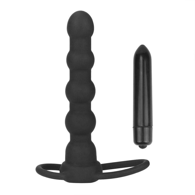 Plug Anal Double Prober con Vibración Negro - Imagen 9