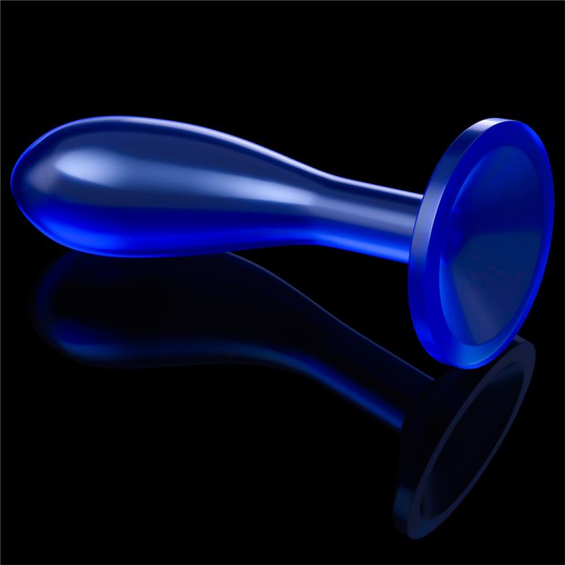 Plug Anal Flawless Azul Transparente 6 - Imagen 3
