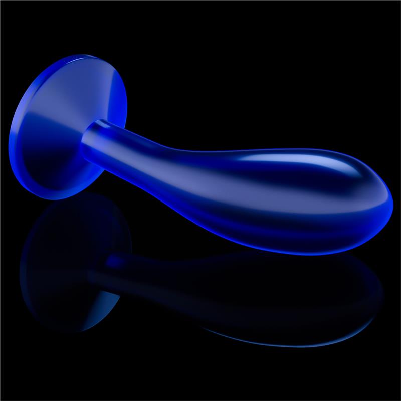 Plug Anal Flawless Azul Transparente 6 - Imagen 4