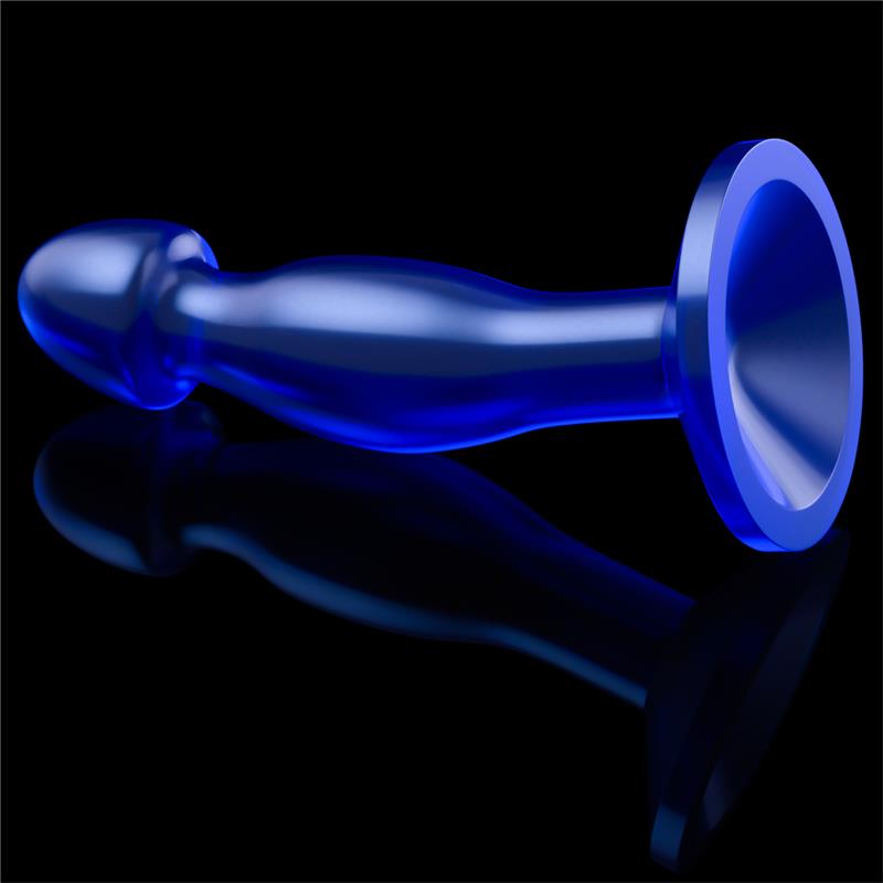 Plug Anal Flawless Azul Transparente 6.5 - Imagen 8
