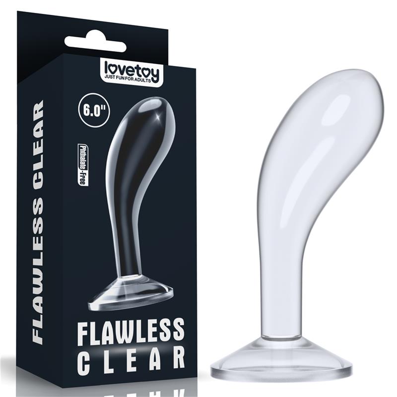 Plug Anal Flawless Clear 6 Transparente - Imagen 3